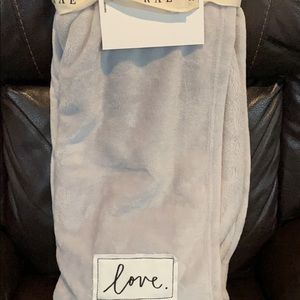 Rae Dunn plush Valentine’s Day throw